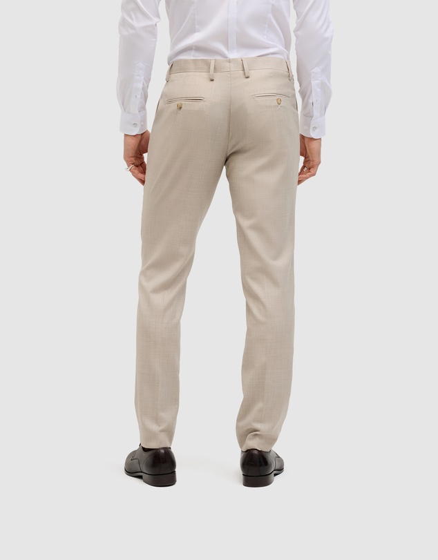 Politix - Wool Blend Regular Stretch Premium Tailored Pant