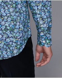 Simon Carter - Watercolour Garden Print Shirt