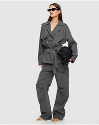 Lioness - Cropped Trencherous Coat