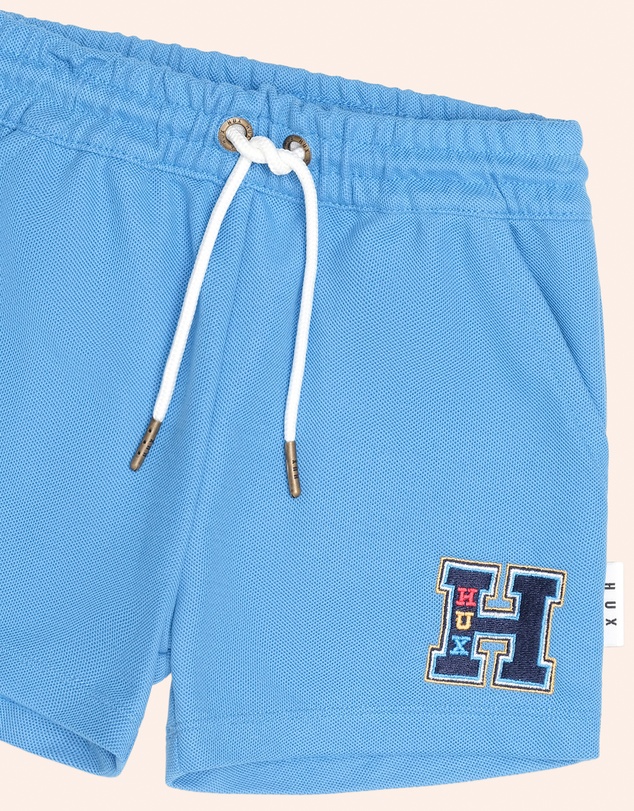 Huxbaby - Collegiate Pique Shorts - Babies-Teens
