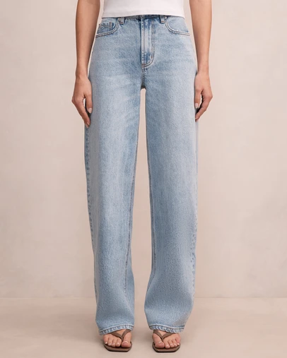 Forever New - Emma Mid Rise Barrel Jeans