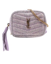 Pre-Loved by Azura Reborn - Pre-Loved Baby Matelasse Denim Monogram Lou Camera Bag