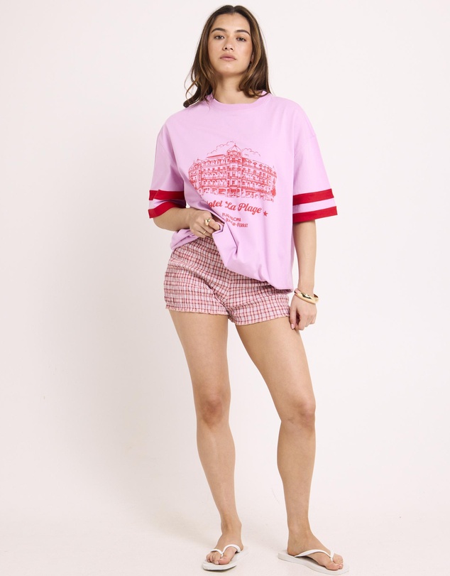 Subtitled - Getaway Stripe Short Sleeve T-Shirt
