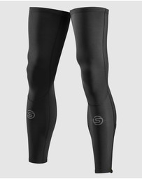 SKINS - SKINS Compression Men's Cycle Cycling Leg Warmer Black