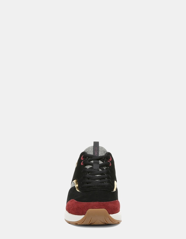 Vionic - Nova Casual Sneaker - Black/Shiraz