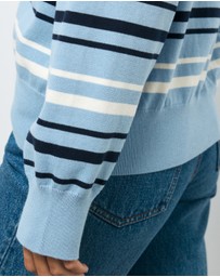 AERE - Elan Organic Cotton Stripe Polo