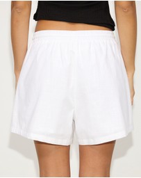 Dazie - Pier Linen Blend Shorts
