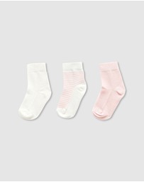 Purebaby - 3 Sock Pack-Kids-Babies