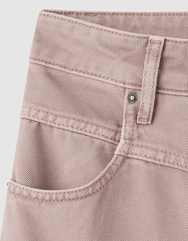 M.N.G - Wide-Leg Mid-Rise Loose-Fit Jeans