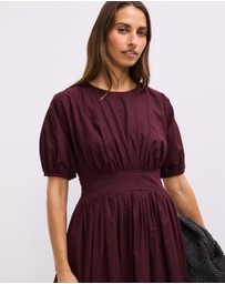 The Fated - Gallery Waisted Midi Dress