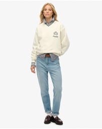 Superdry - Country Club Loose V Crew
