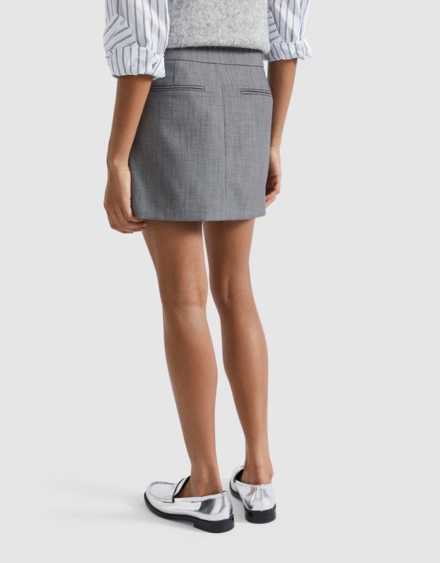 Seed Heritage - Pintuck Mini Suit Skirt