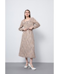 Glamorous - Retro court-inspired contrasting tweed skirt