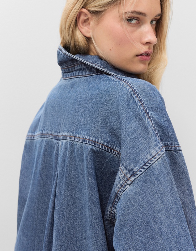 UNISON - Oversized Denim Shirt