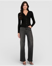 GUESS - Eco Ribbed Miranda Sweater Top