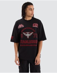 Nena & Pasadena - Essendon Mega Loop Back Tee