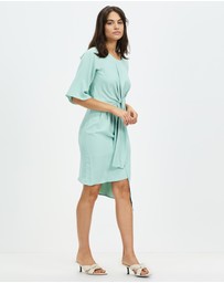 Honey and Beau - Don't Be Shy Tie Dress