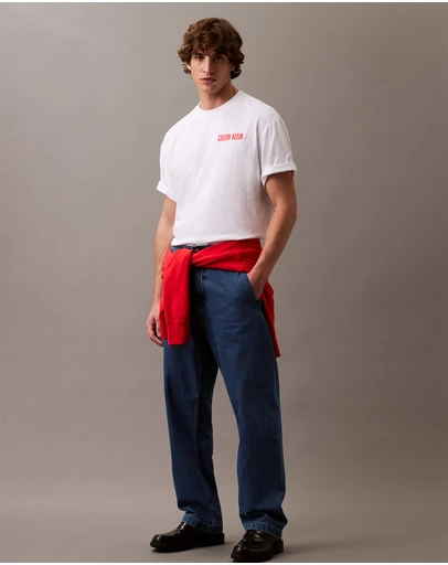 Calvin Klein Jeans - Vertical Logo Graphic Classic T-Shirt