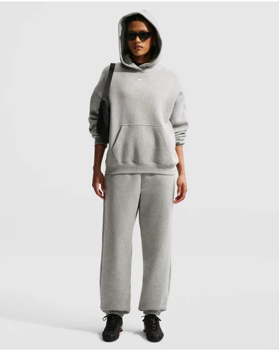Nike - Studio Fleece Midweight High Rise Oversized Cuff Pants
