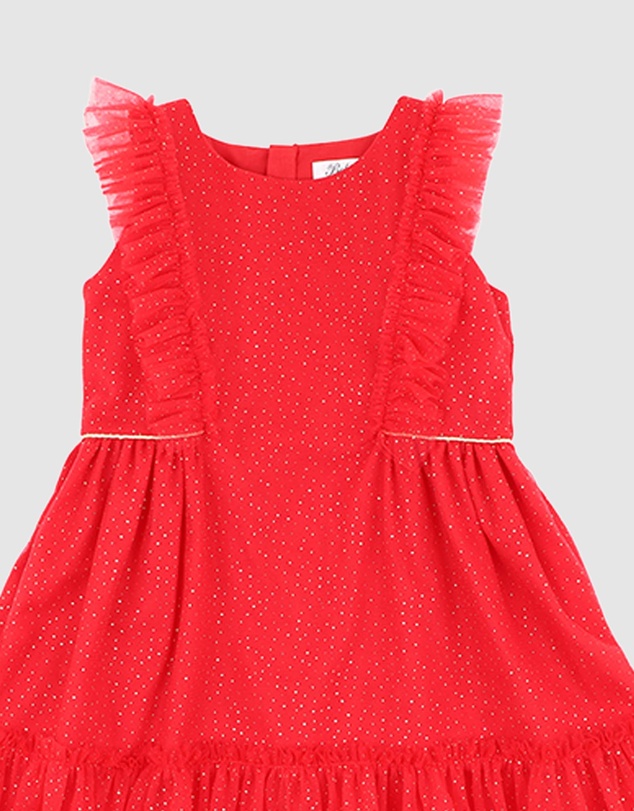 Bebe by Minihaha - Festive Glitter Dress - Kids