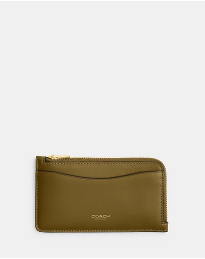 Coach - New York Zip Card Case