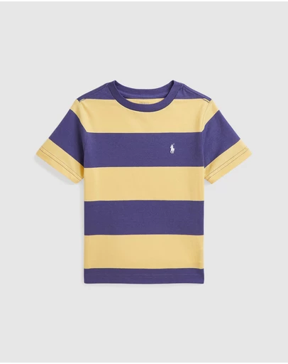 Polo Ralph Lauren - Striped Cotton Jersey Tee - ICONIC EXCLUSIVE - Kids