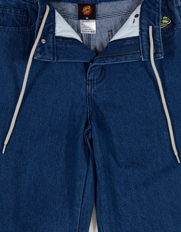 Santa Cruz - Multi Cruz Stack Alien Jeans - Kids