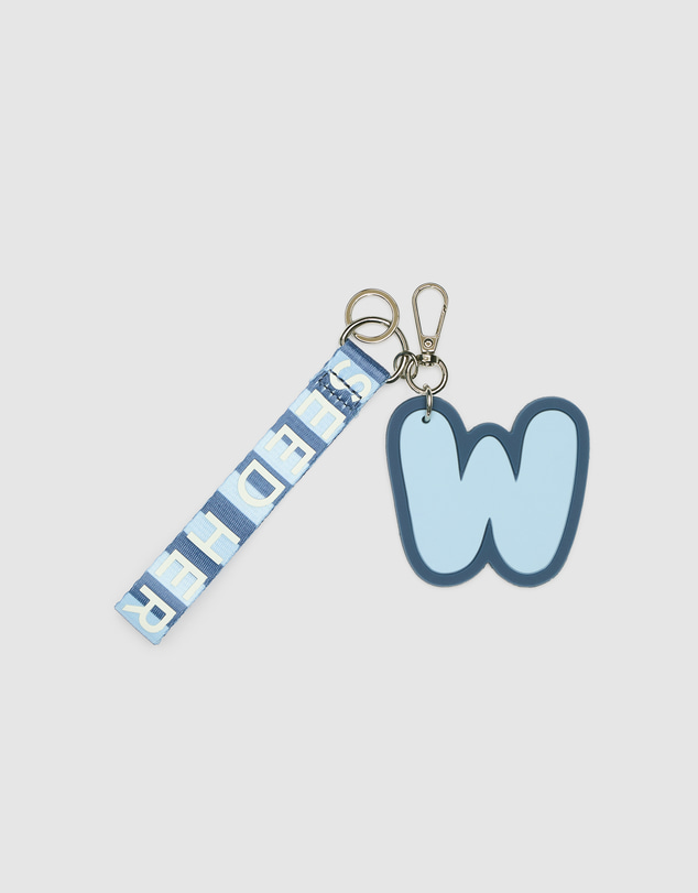 Seed Heritage - Stripe Strap Initial Keyring
