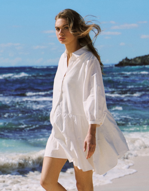 Soon Maternity - Lotte Linen Mini Dress