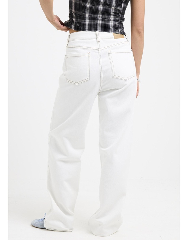 Subtitled - Tayla High Straight Denim Jeans