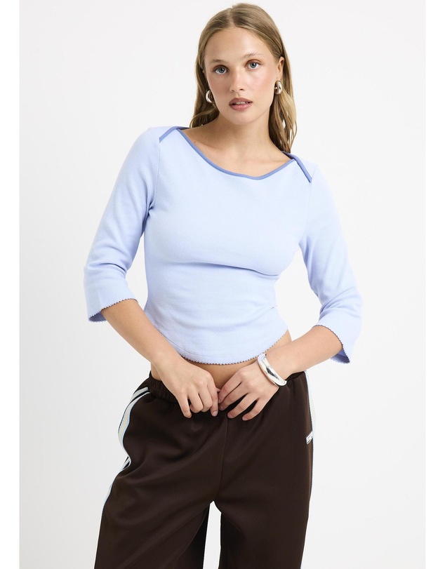 Insight - Remy Bind 3/4 Sleeve Top