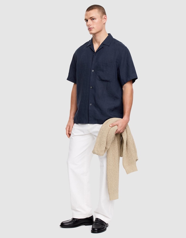 ARKET - Beckhamn Linen Resort SS Shirt