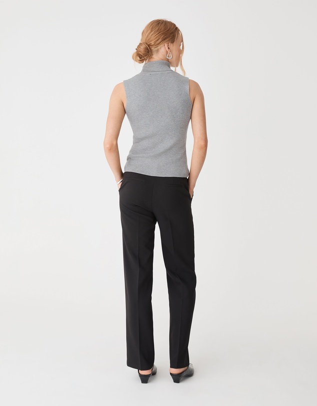 Forcast - Suzie Turtleneck Rib Knit Top