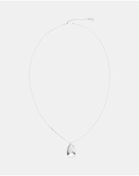 ARKET - Silver-Plated Pendant Necklace