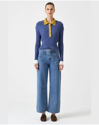 Seventy + Mochi Denim - Eden Cropped Jean