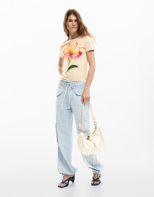 Desigual - Hibiscus T-shirt