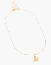 Lovisa - Waterproof Gold Plated Stainless Steel Sunburst Necklace