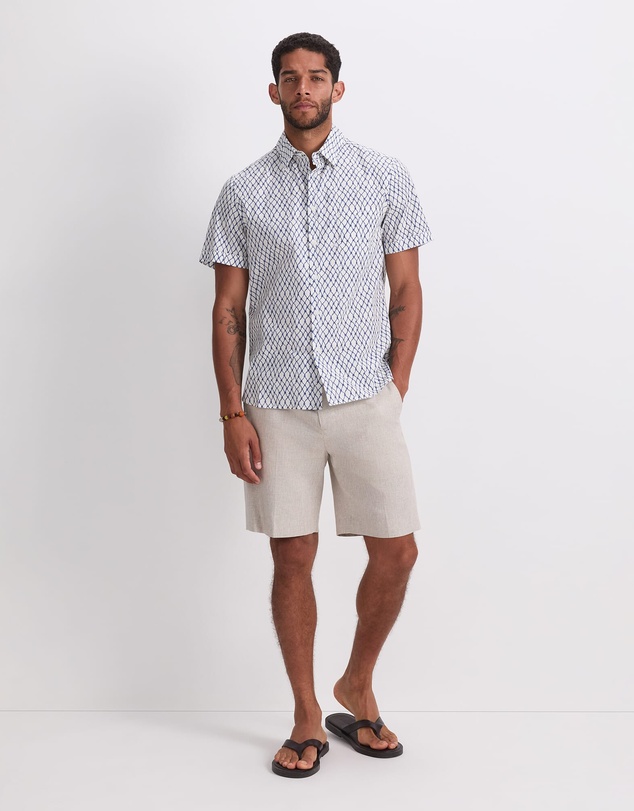 Sportscraft - Guy Short Sleeve Liberty Print Shirt