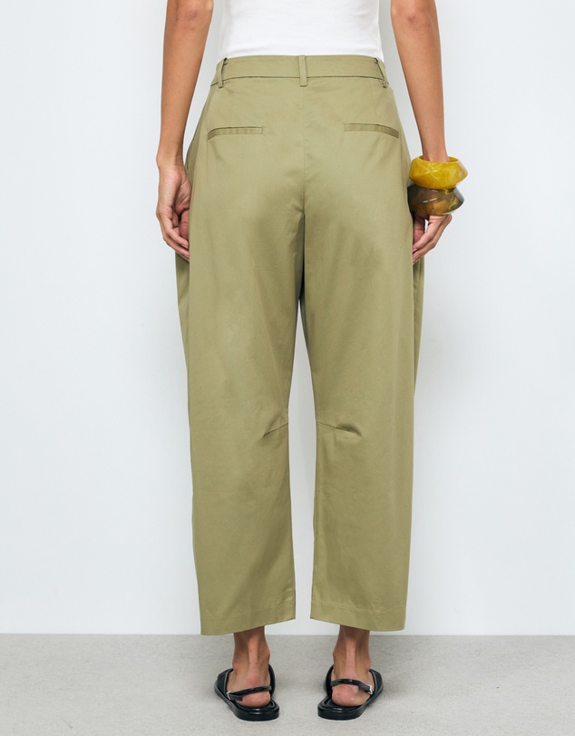 AERE - Sian Organic Cotton Barrel Leg Pants