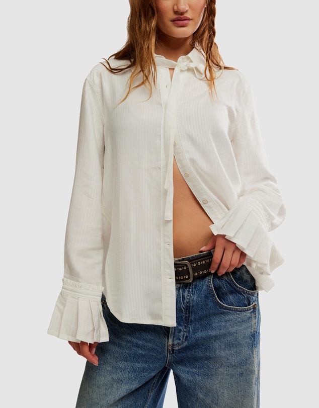 Free People - Mary Lou Silky Shirt