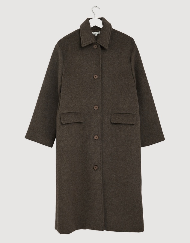 Revibe - Repaired AERE Cassie Wool Blend Coat - AU 8