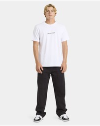 Quiksilver - Mens Qs Rushed Logo T-Shirt