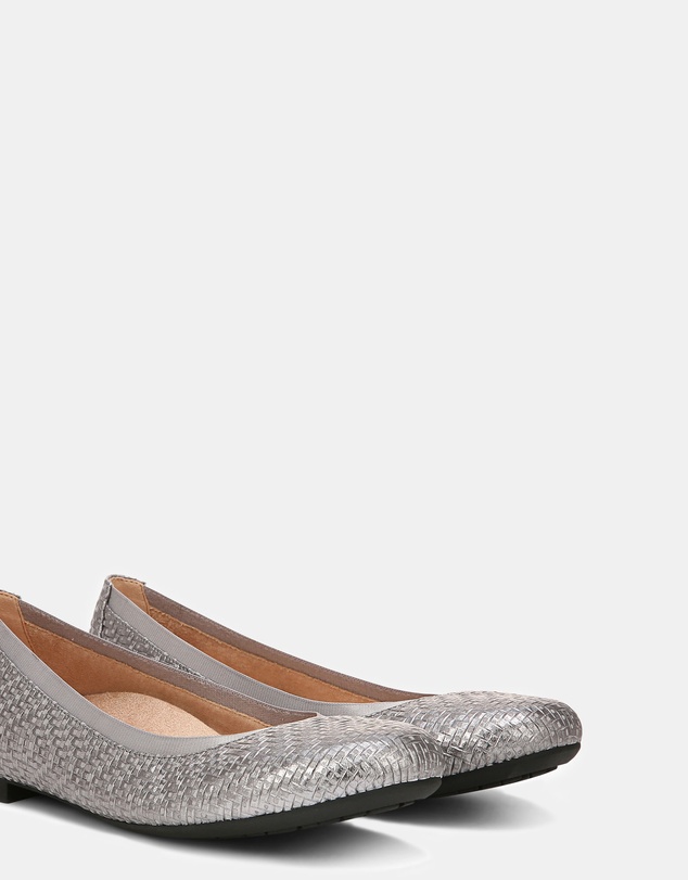 Vionic - Anita Ballet Flat - Silver