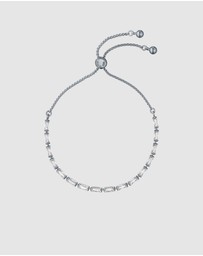 Ted Baker - Isela Crystal Baguette Slinky Adjustable Bracelet