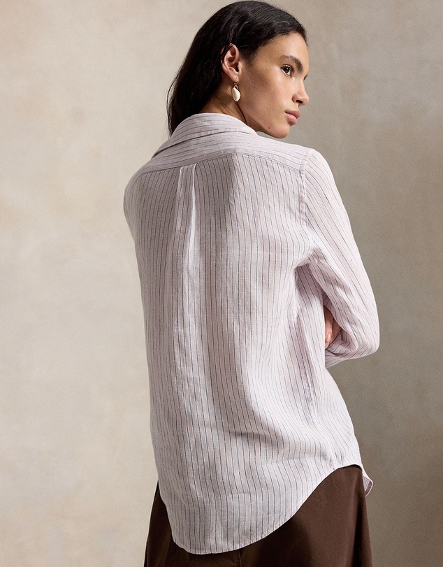 Polo Ralph Lauren - Classic Fit Striped Linen Shirt