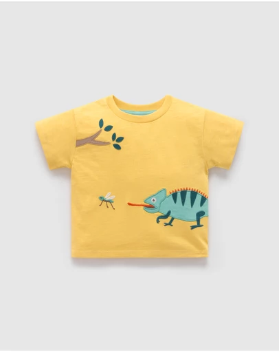 Purebaby - Chameleon Relaxed Tee -Kids-Babies