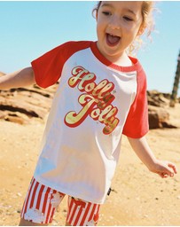 Rock Your Kid - Christmas Kylie Raglan Tee - Kids