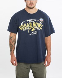 Vintage by The Real Deal - Pre Loved - Vintage NCAA University of Michigan Wolverines Sugar Bowl Tee