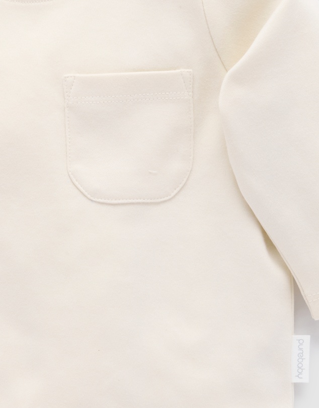 Purebaby - Thick Basic Long Sleeve Tee -Kids-Babies