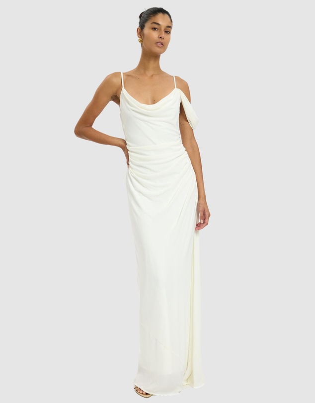 With Harper Lu - Draped Gown